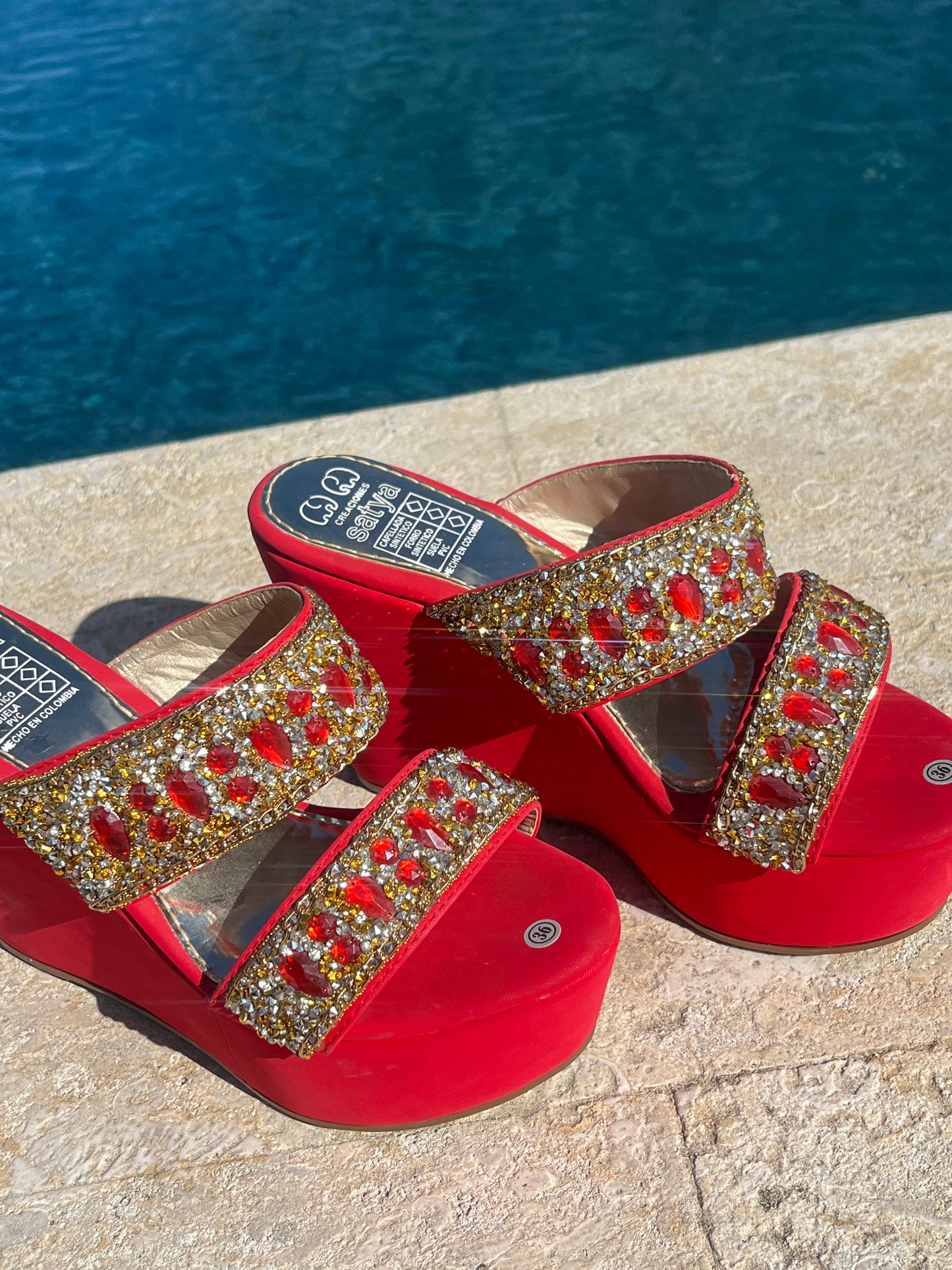 Sandalias Satya Red